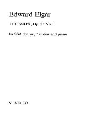 cover image of Edward Elgar: The Snow (SSA)